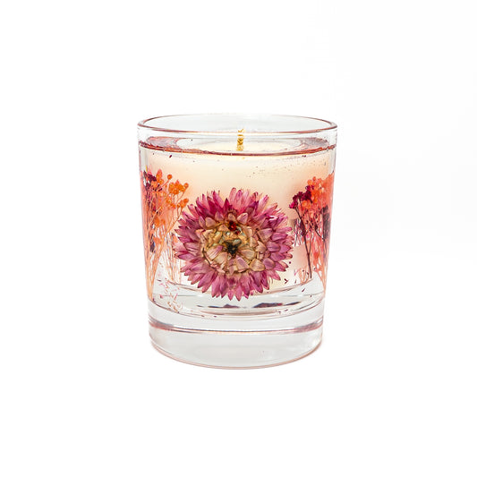 Botanical Soy Wax Candle Jar – Helichrysum Blossom