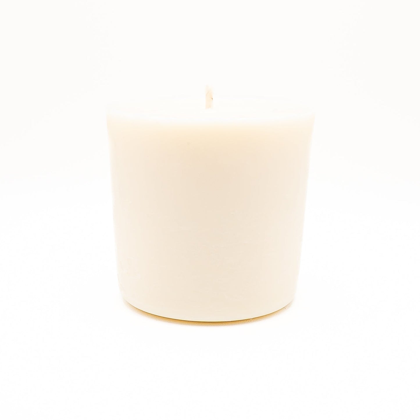 Natural soy wax candle refill made to fit reusable decorative glass candle containers.