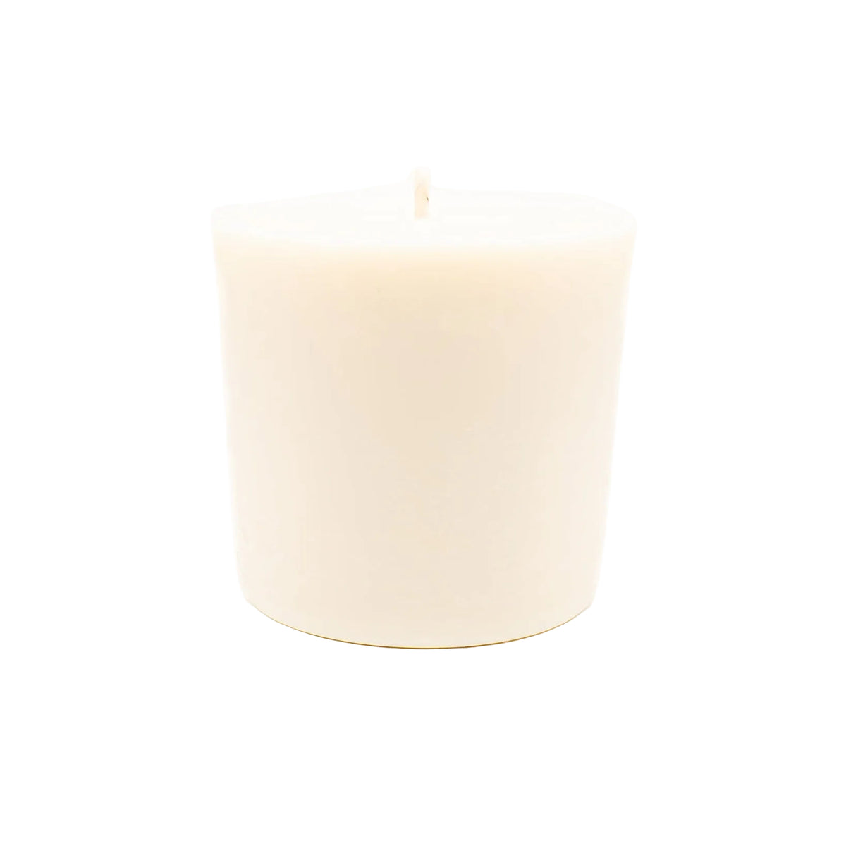 Natural soy wax candle refill made to fit reusable decorative glass candle containers.
