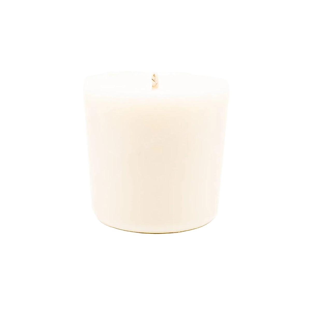 Hand-poured soy wax candle refill designed for botanical glass candle jars.