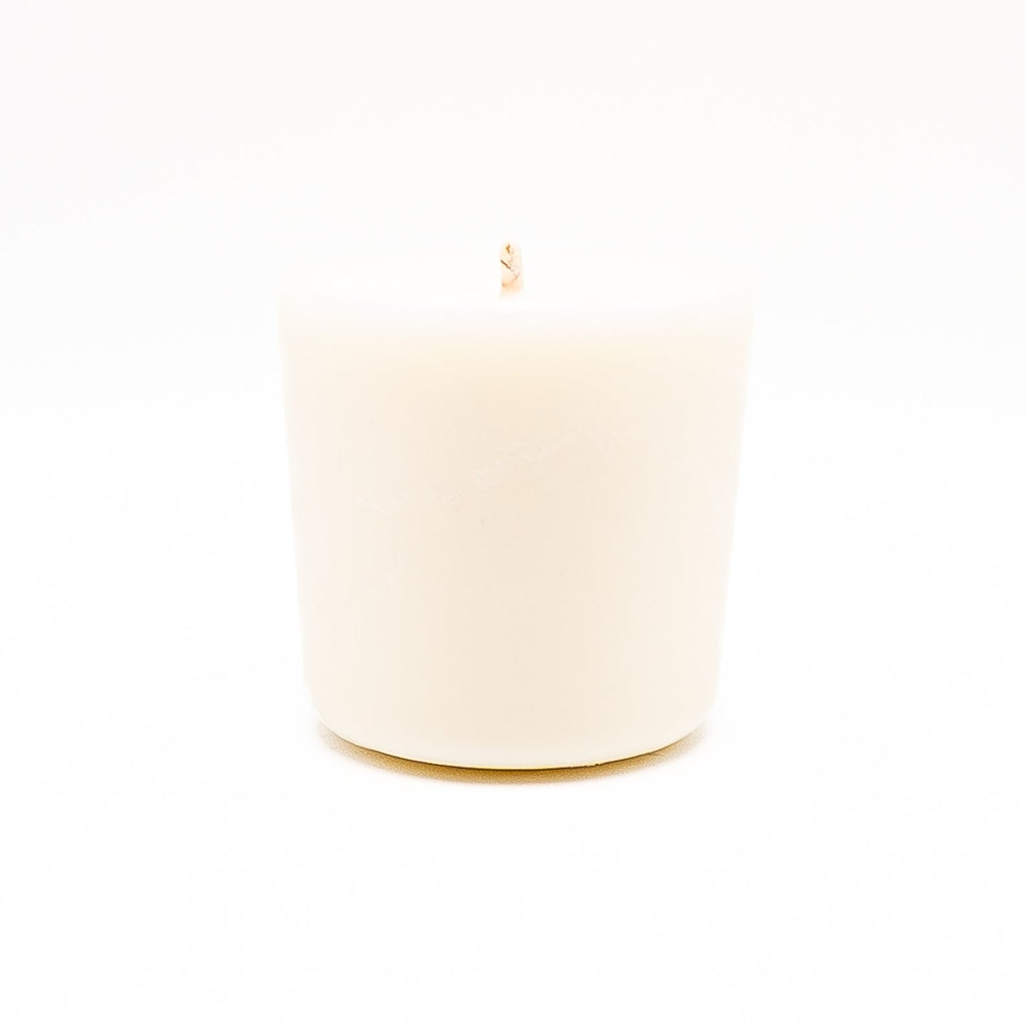 Hand-poured soy wax candle refill designed for botanical glass candle jars.